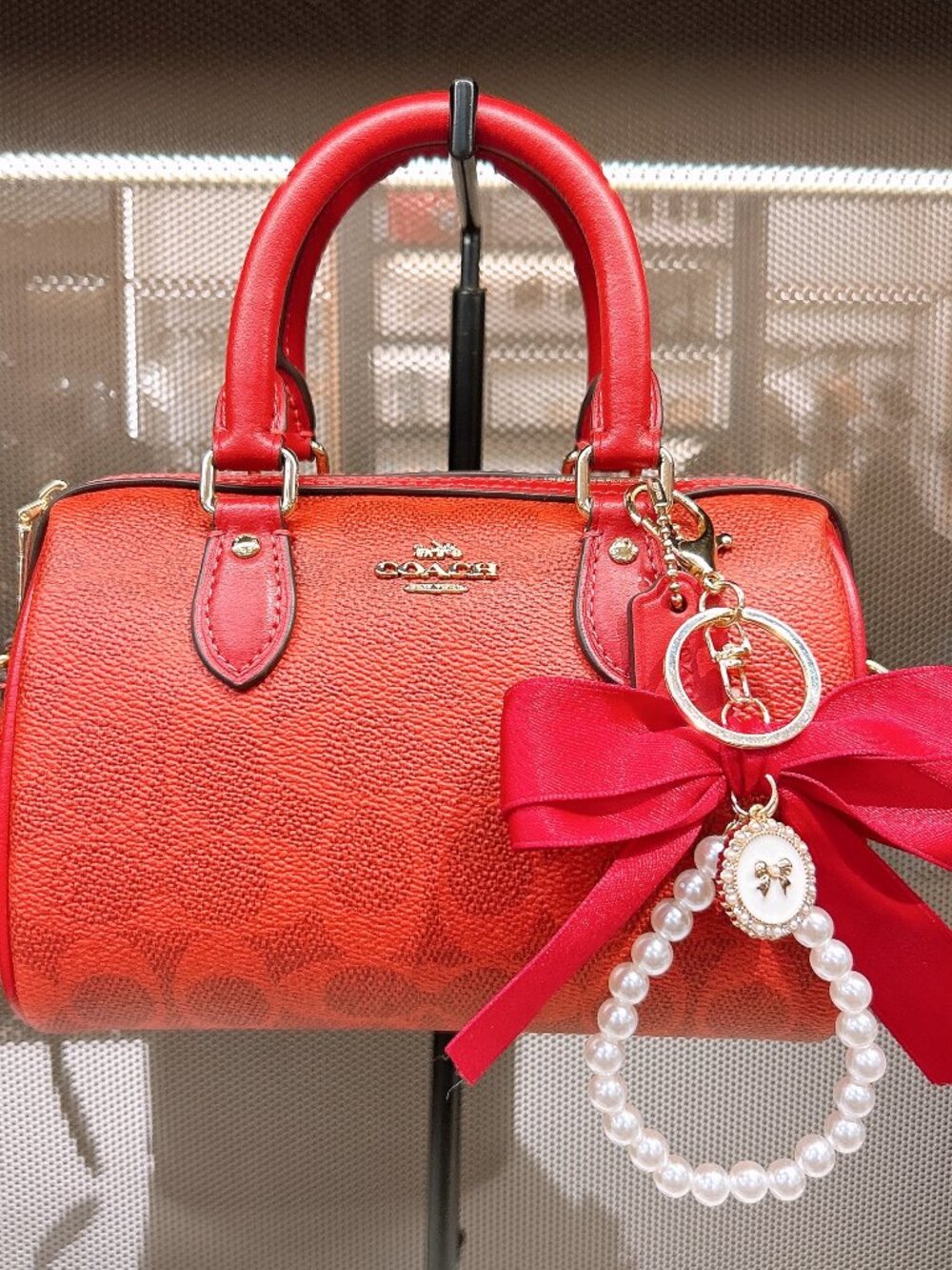 Coach Mini Rowan Crossbody Bag In Signature Canvas CEY63